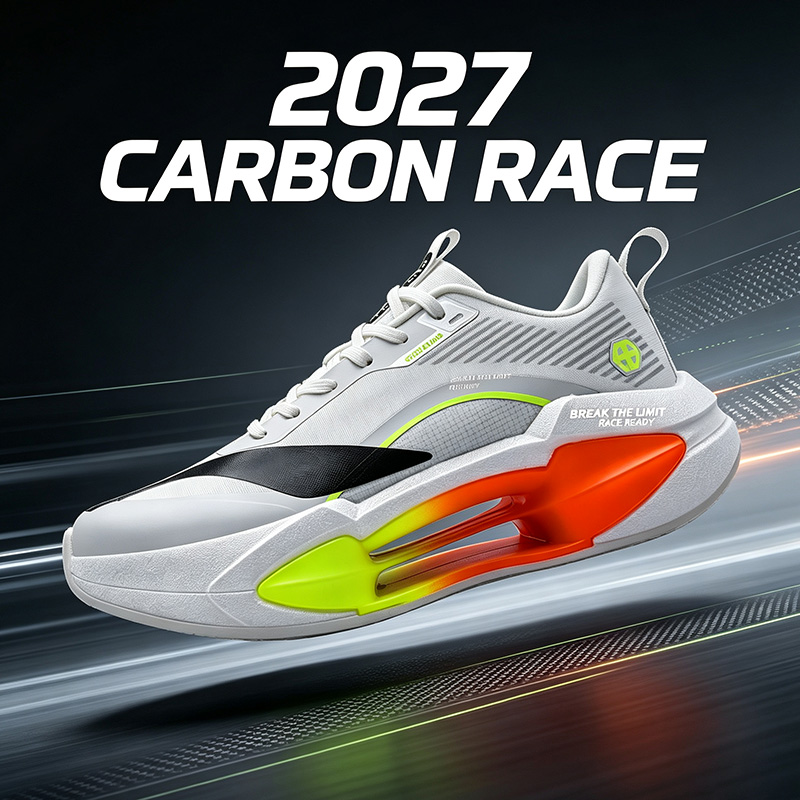 Carbon Plate Marathon Racing Shoes - 2027 Karbon Plakalı Koşu Ayakkabıları Erkekler