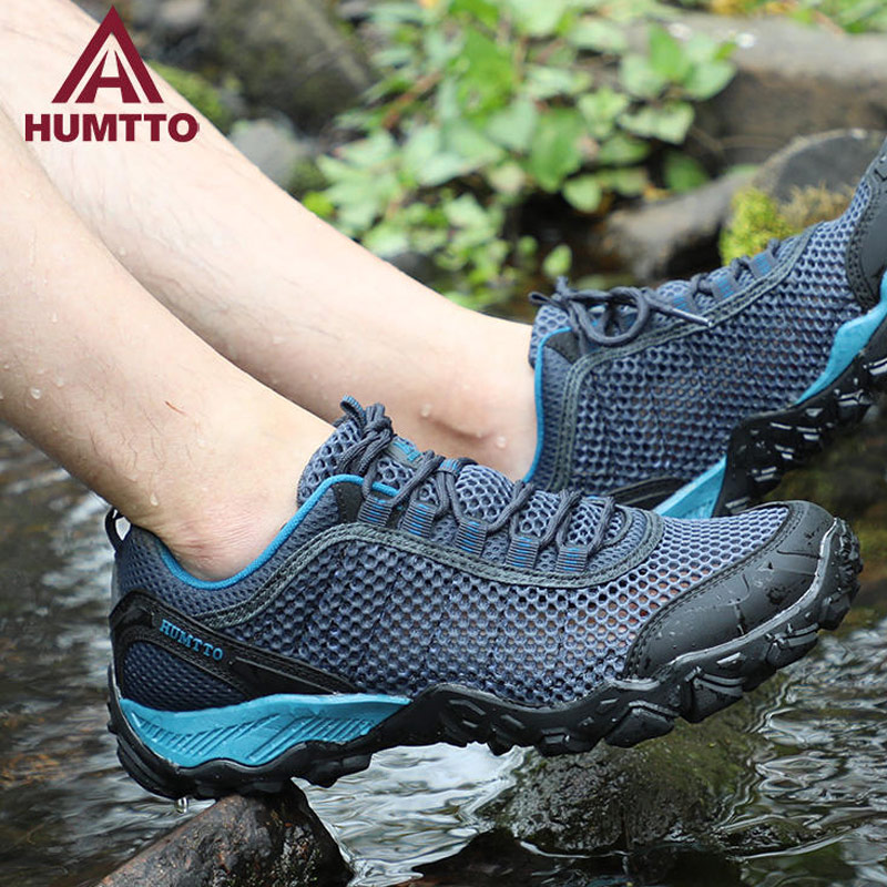 Reflective Night Running Shoes - Humtto Açık yürüyüş ayakkabısı erkekler yürüyüş