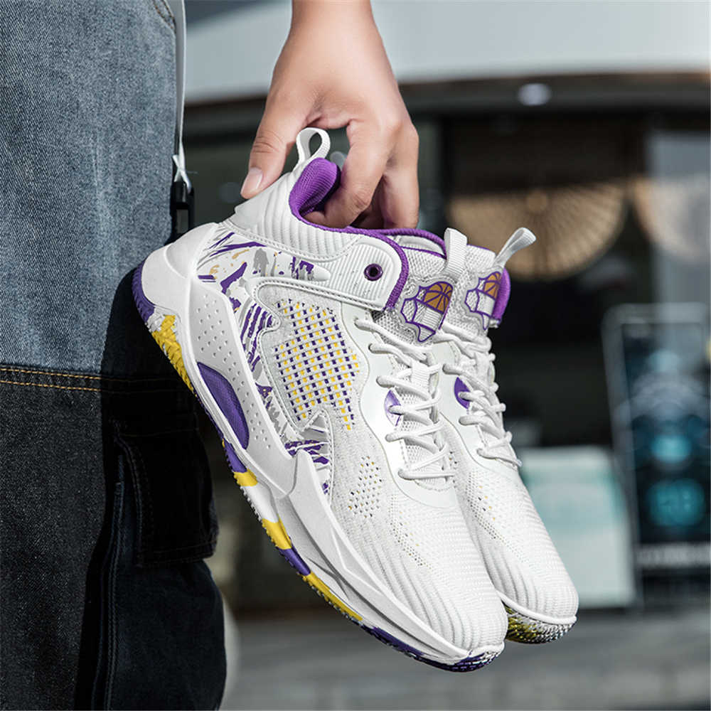 Knit Fabric Lace Up Sneakers - Yüksek Bilekli Kumaş Kadın Yazlık Botları