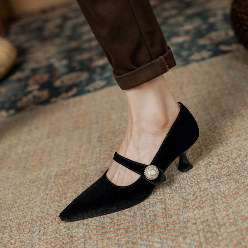 Şarap Kırmızısı Sivri Burun Ma - Women'S Shoes incelemesi ve fiyatı