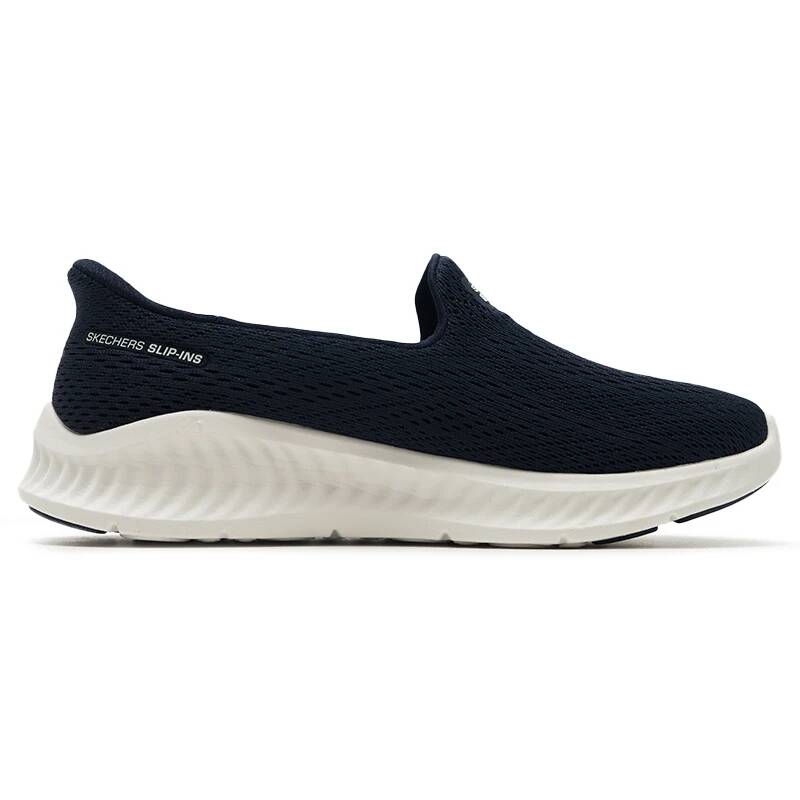 Skechers 125644-NVW Bayan Slip - Knit Fabric Lace Up Sneakers incelemesi ve fiyatı